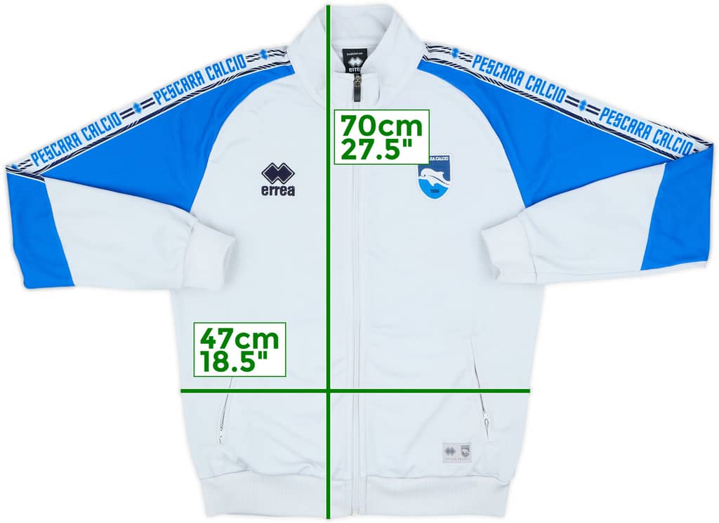 2015-16 Pescara Errea Track Jacket - 8/10 - (S)