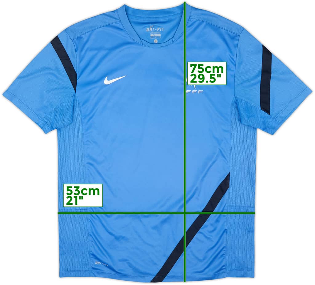 2012-13 France Nike Training Shirt - 6/10 - (L)