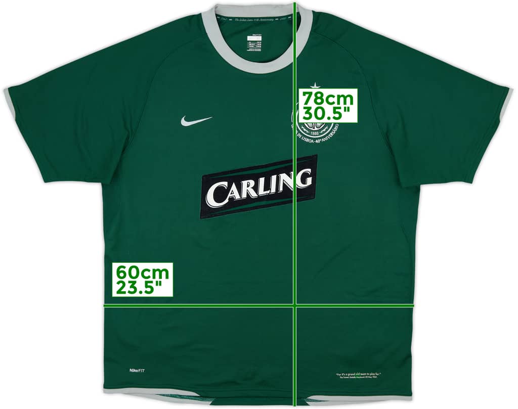 2007-08 Celtic Away Shirt - 5/10 - (XL)