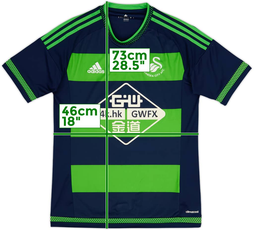 2015-16 Swansea Away Shirt - 6/10 - (S)