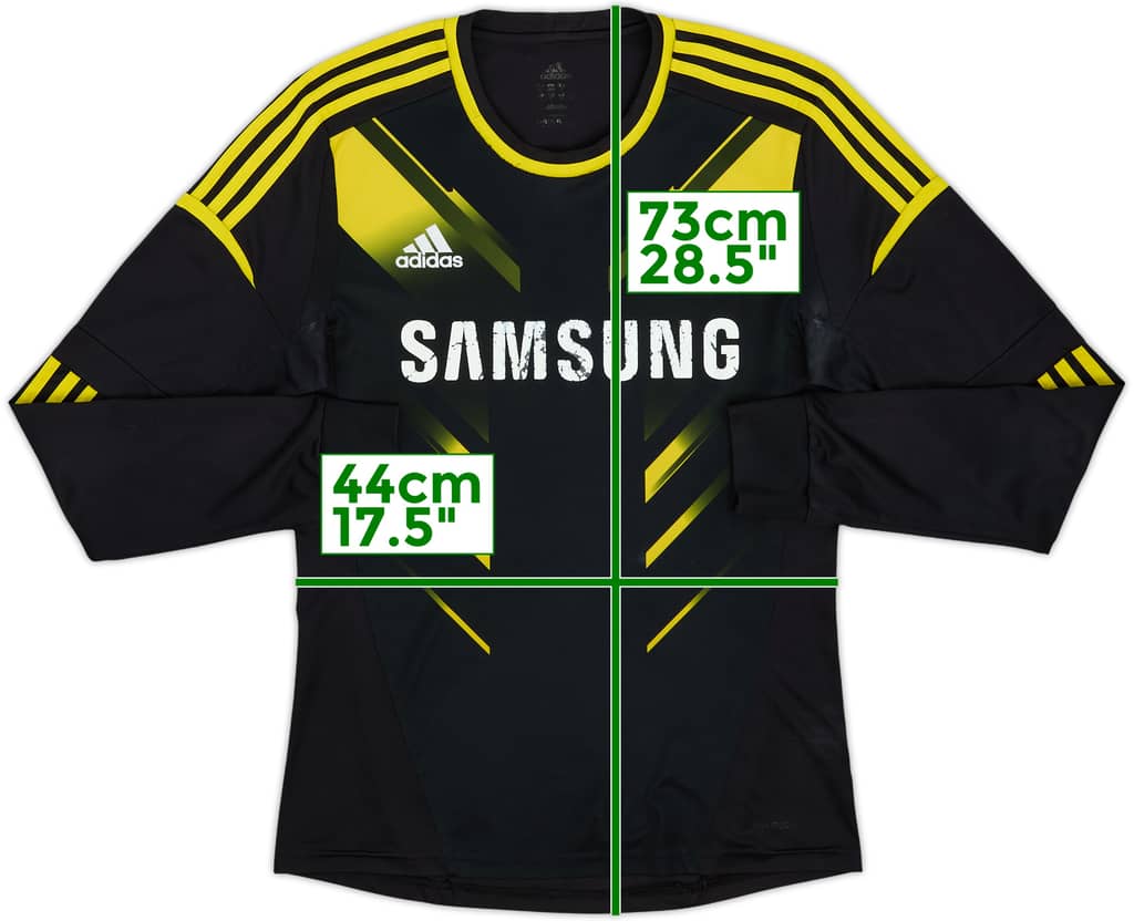 2012-13 Chelsea Third L/S Shirt - 5/10 - (S)