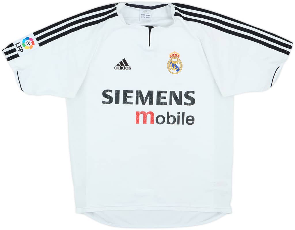 2003-04 Real Madrid Home Shirt - 5/10 - (S)