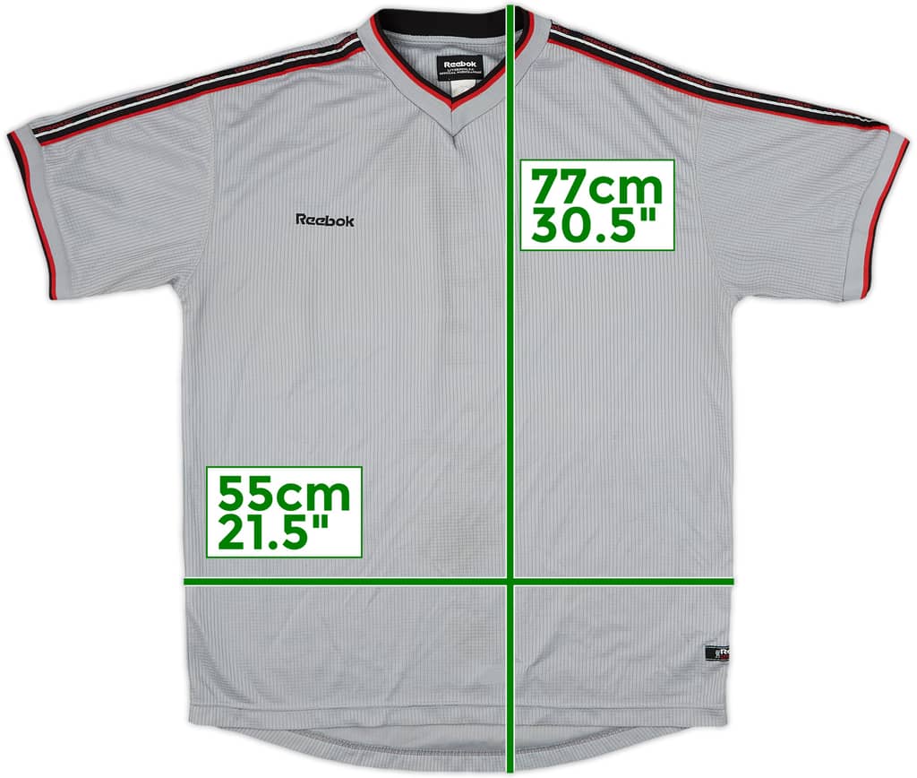 Camiseta Reebok de entrenamiento del Liverpool 2002-03 - 7/10 - (S)