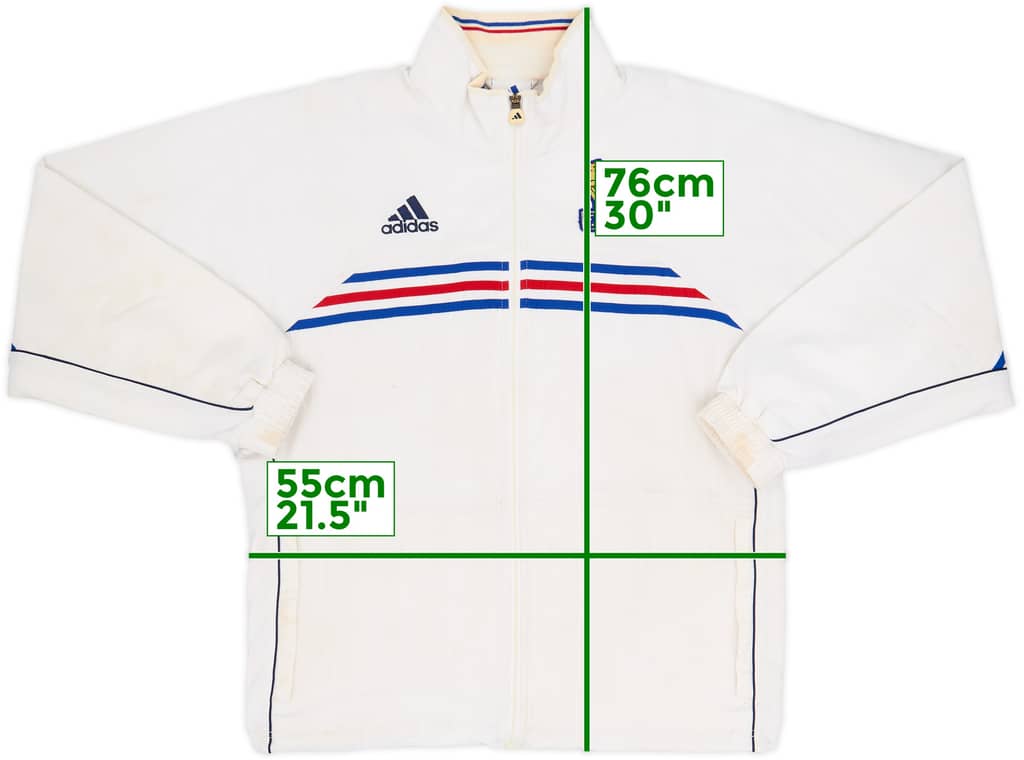 1998-00 France adidas Track Jacket - 6/10 - (S)