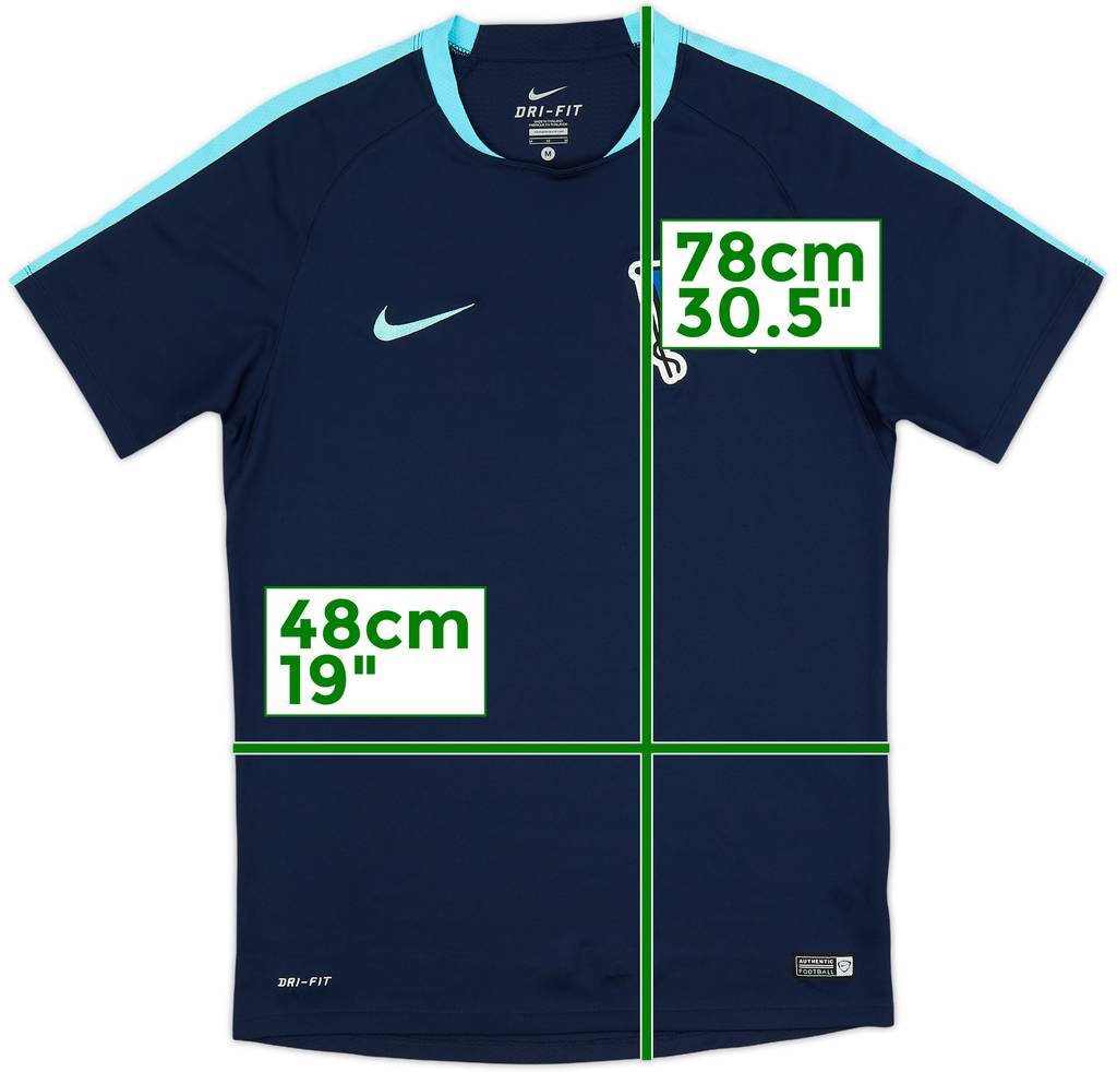 Camiseta Nike de entrenamiento del Hertha Berlin 2015-16 - 10/10 - (M)
