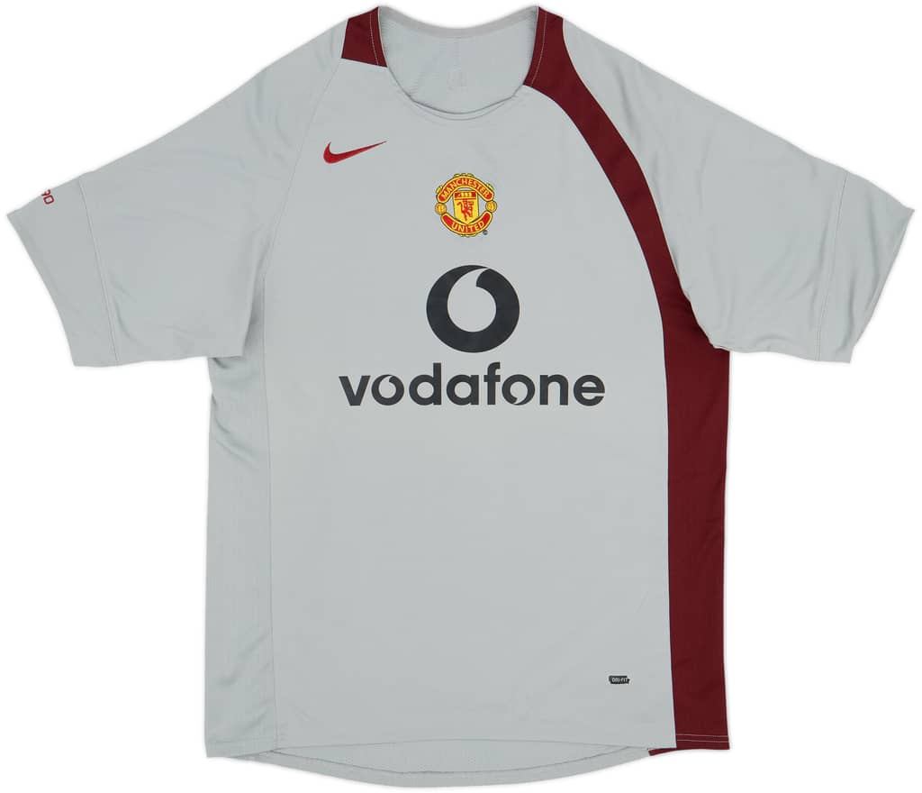 2004-05 Manchester United Nike Training Shirt - 8/10 - (M)