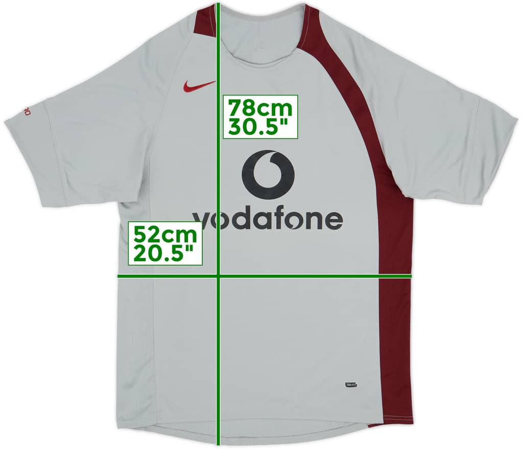 2004-05 Manchester United Nike Training Shirt - 8/10 - (M)