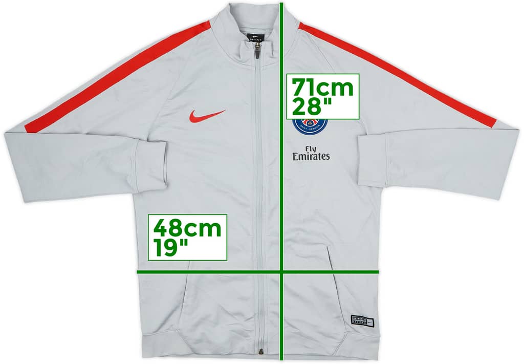 2017-18 Paris Saint-Germain Nike Track Jacket - 6/10 - (M)