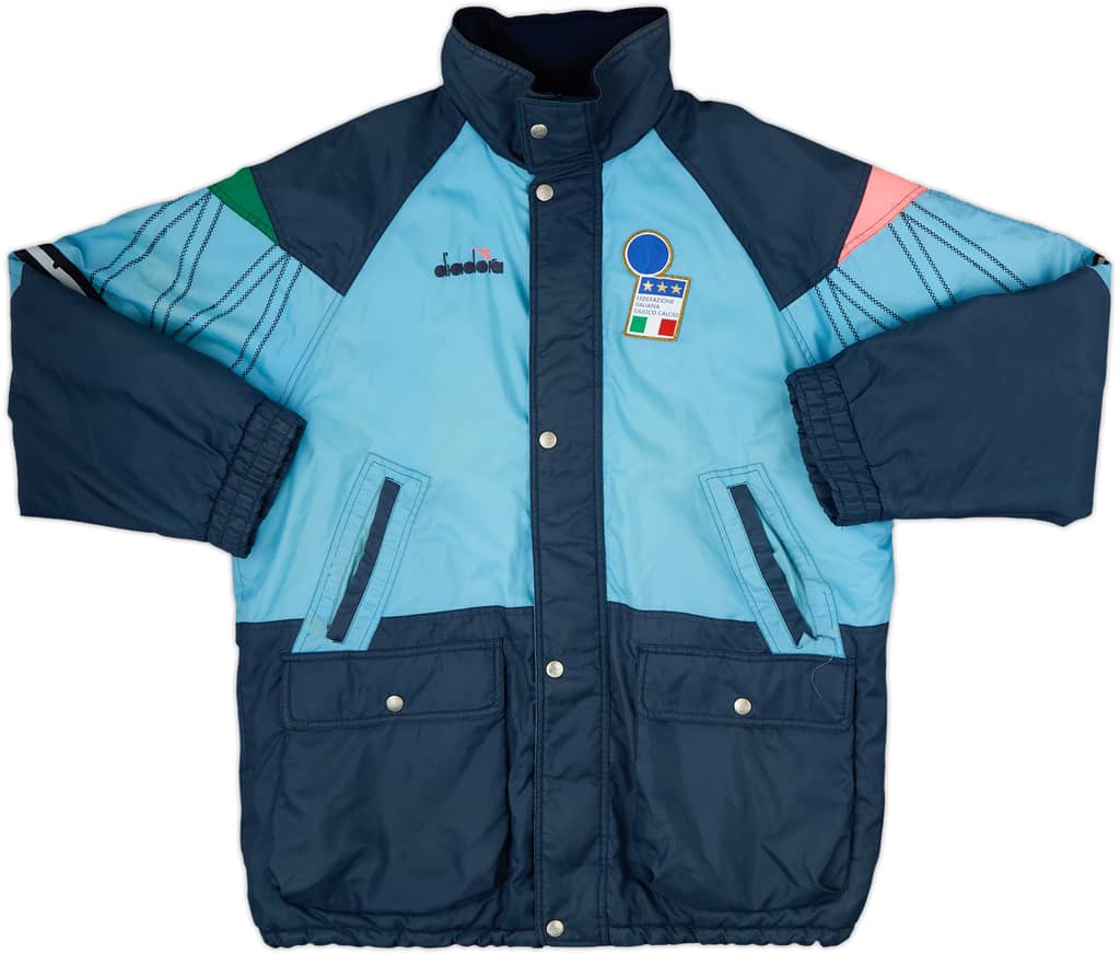 1990 Italy Diadora Padded Bench Coat - 7/10 - (L)