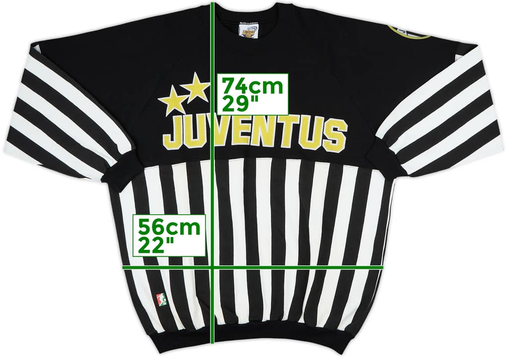 1990-91 Juventus Le Felpe Dei Grande Club Sweat Top - 8/10 - (L)
