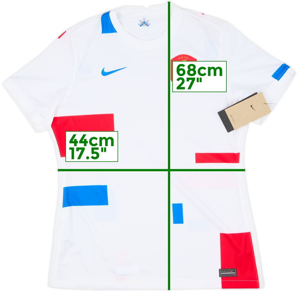 2022-23 Netherlands Women Away Shirt (Women's L)