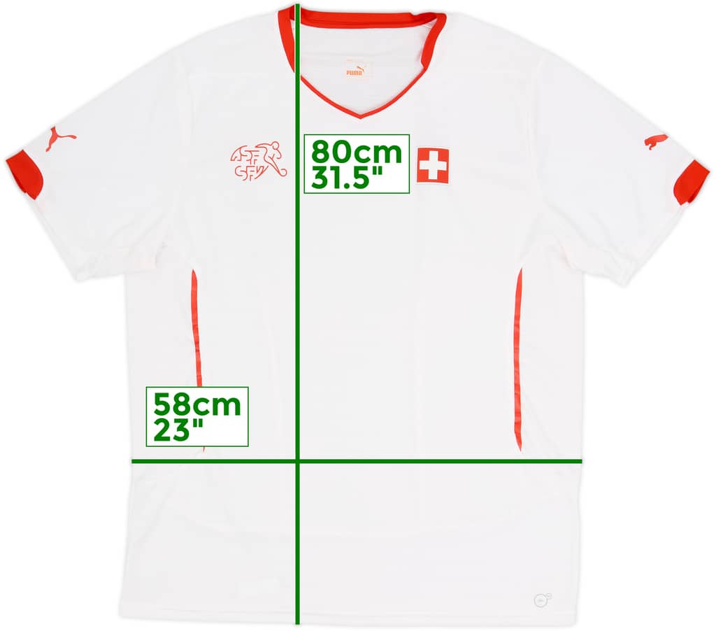 2014-15 Switzerland Away Shirt - 8/10 - (XXL)