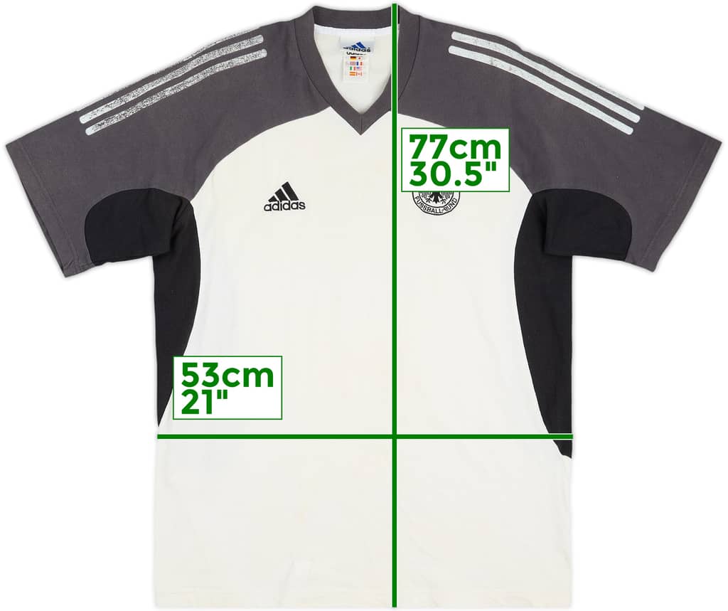 2002-03 Germany adidas Cotton Tee - 5/10 - (L)