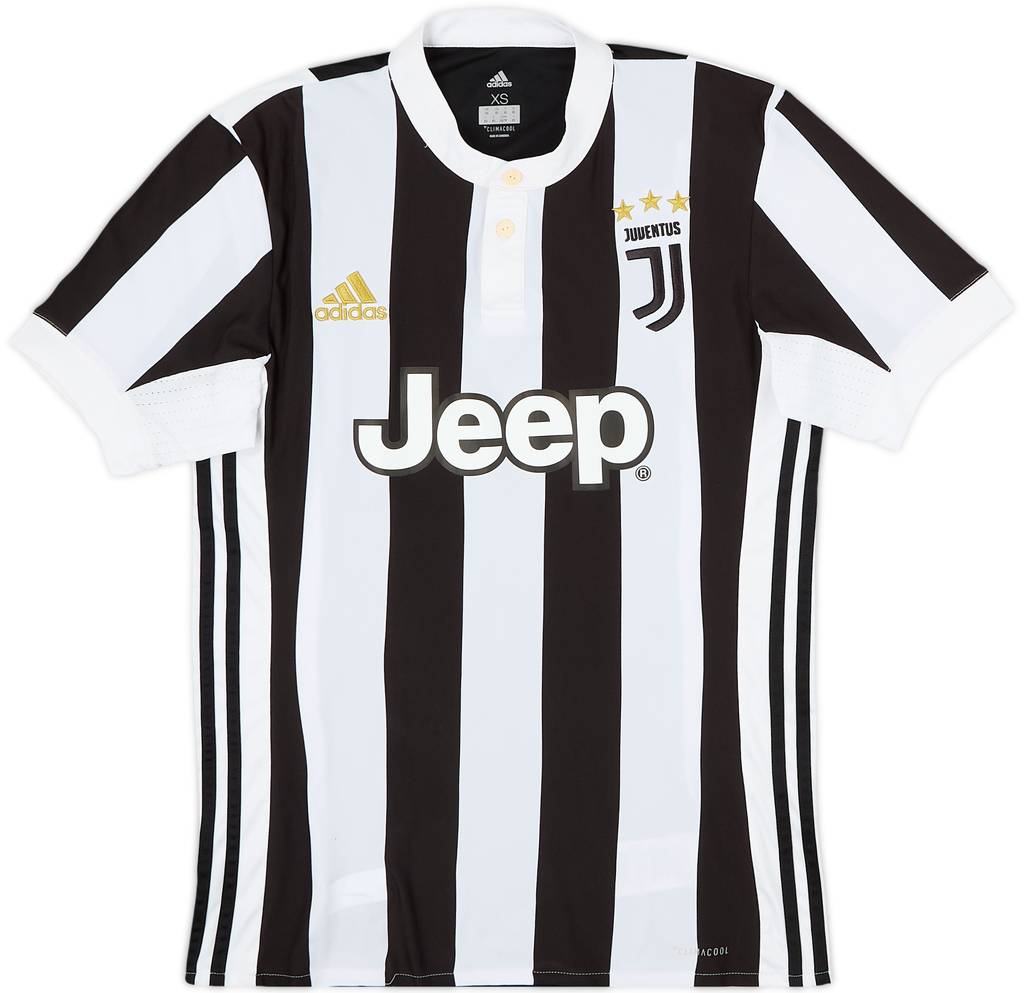 2017-18 Juventus Home Shirt - 5/10 - (XS)