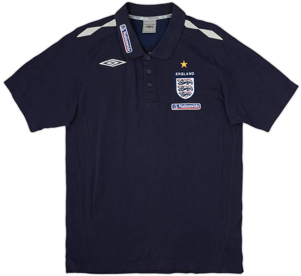 2008-09 England Umbro Polo Shirt - 8/10 - (L)