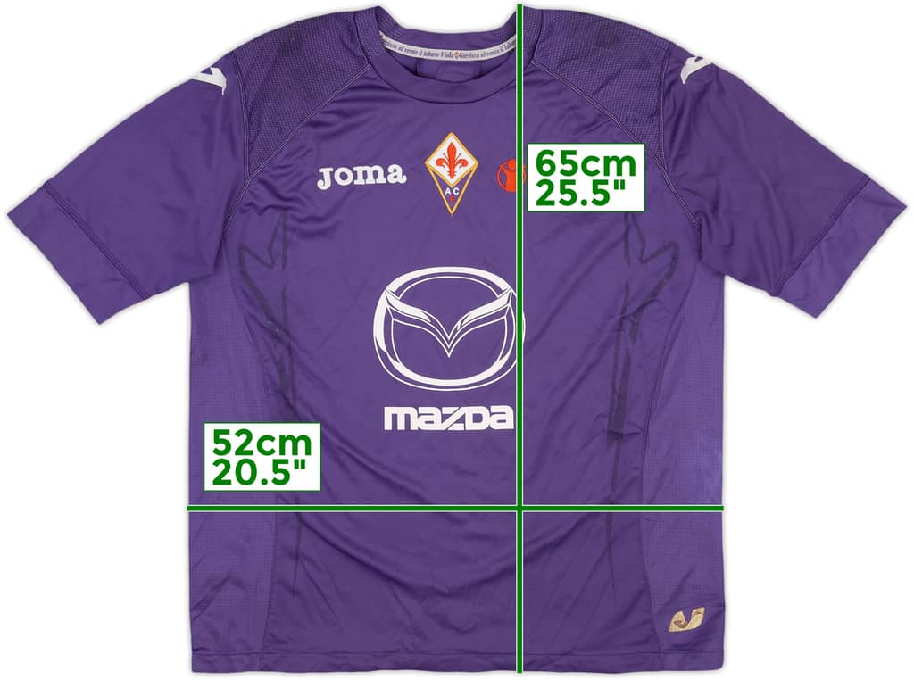 2012-13 Fiorentina Home Shirt - 6/10 - (M)