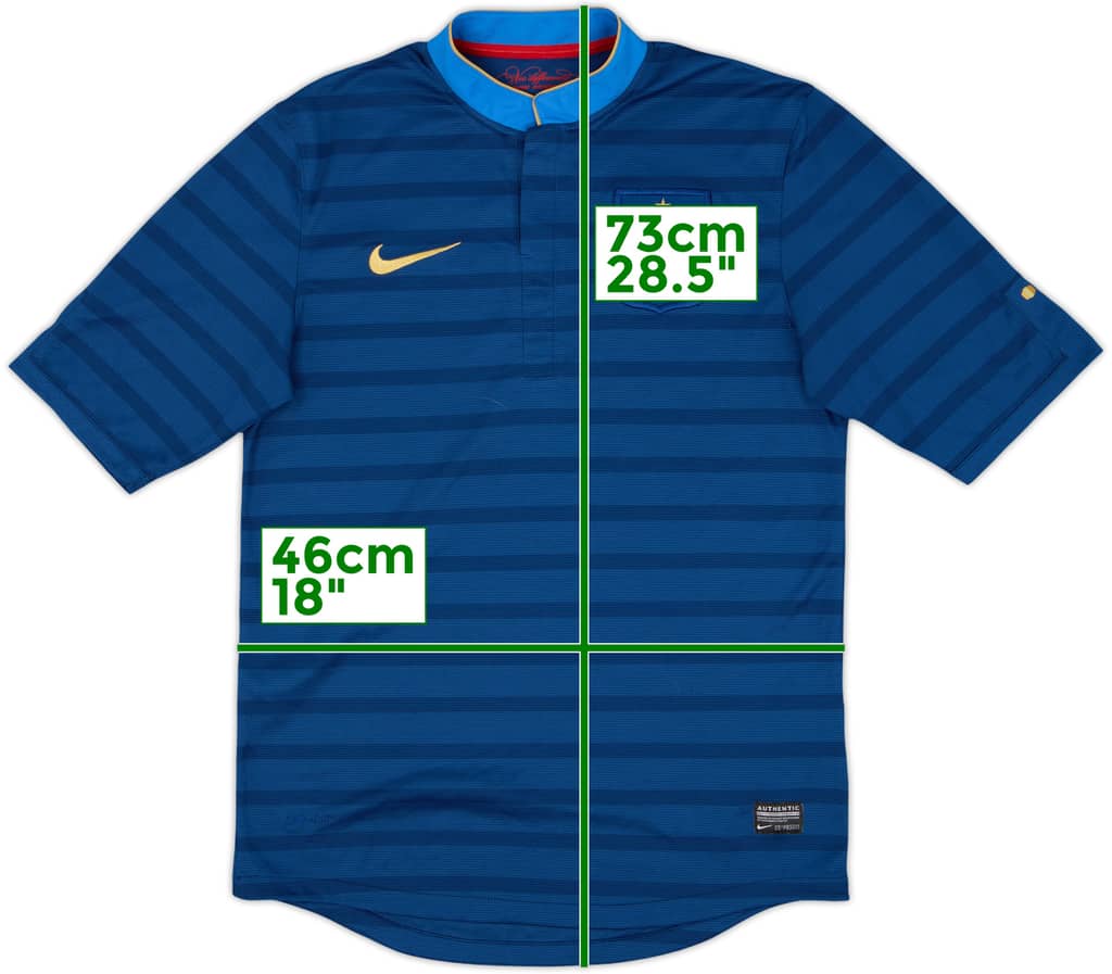 2012-13 France Home Shirt - 8/10 - (S)