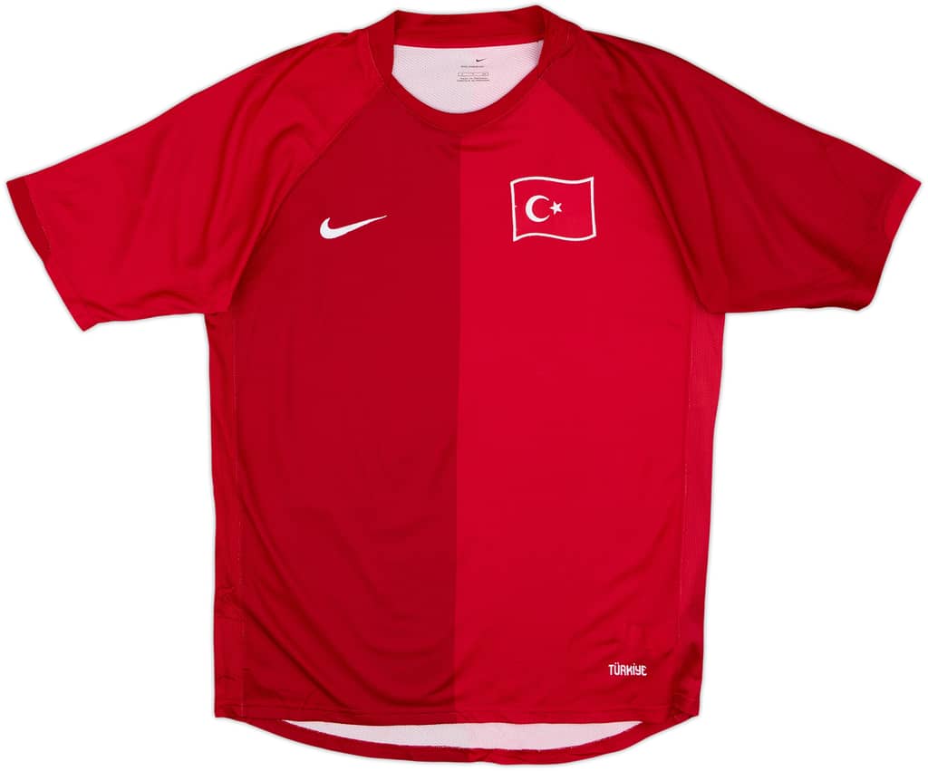 2006-08 Turkey Home Shirt - 8/10 - (S)
