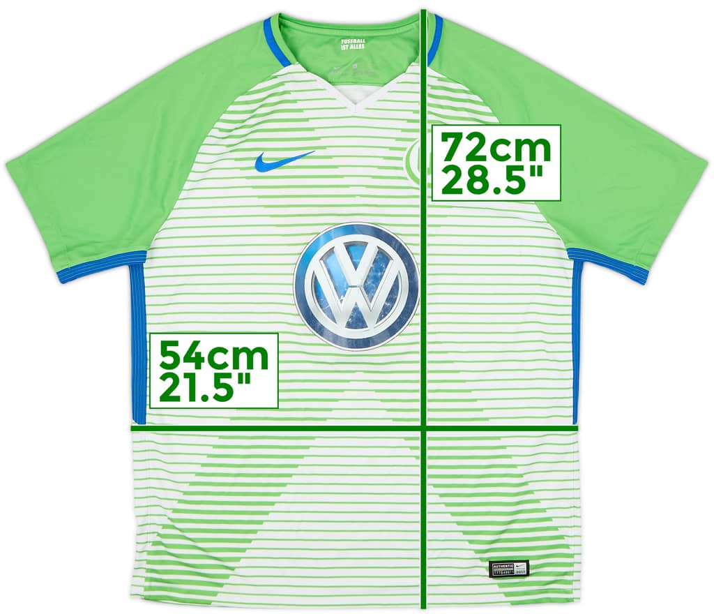 2017-18 Wolfsburg Home Shirt - 5/10 - (L)