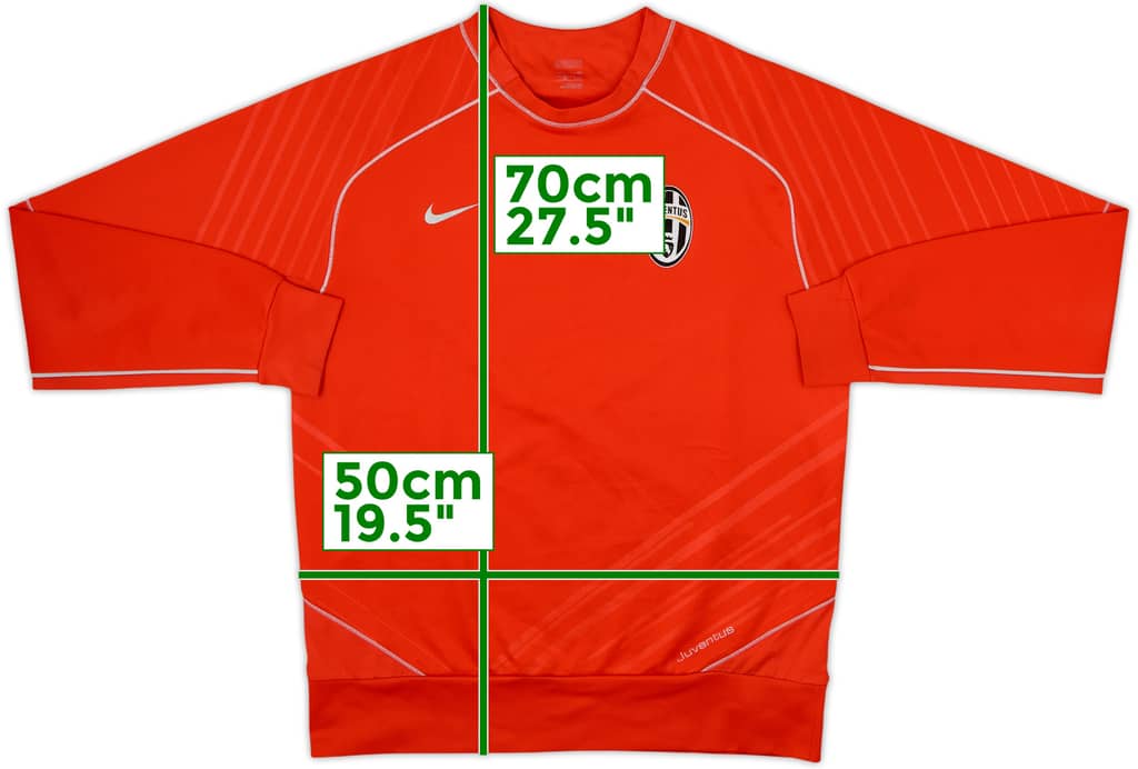 2007-08 Juventus Nike Sweat Top - 6/10 - (M)