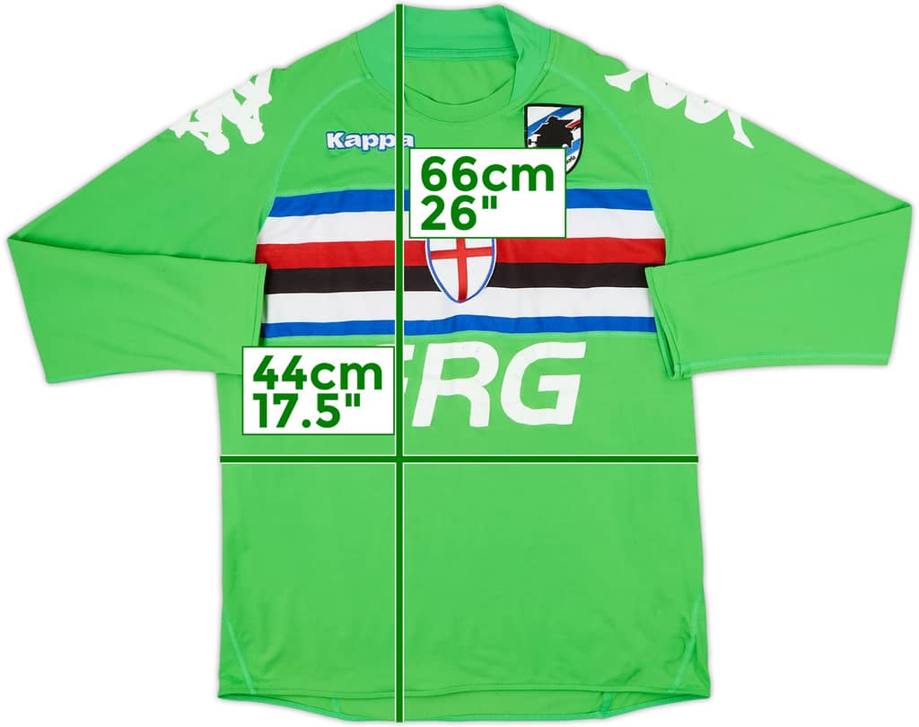 2007-08 Sampdoria GK Shirt - 6/10 - (XXL)