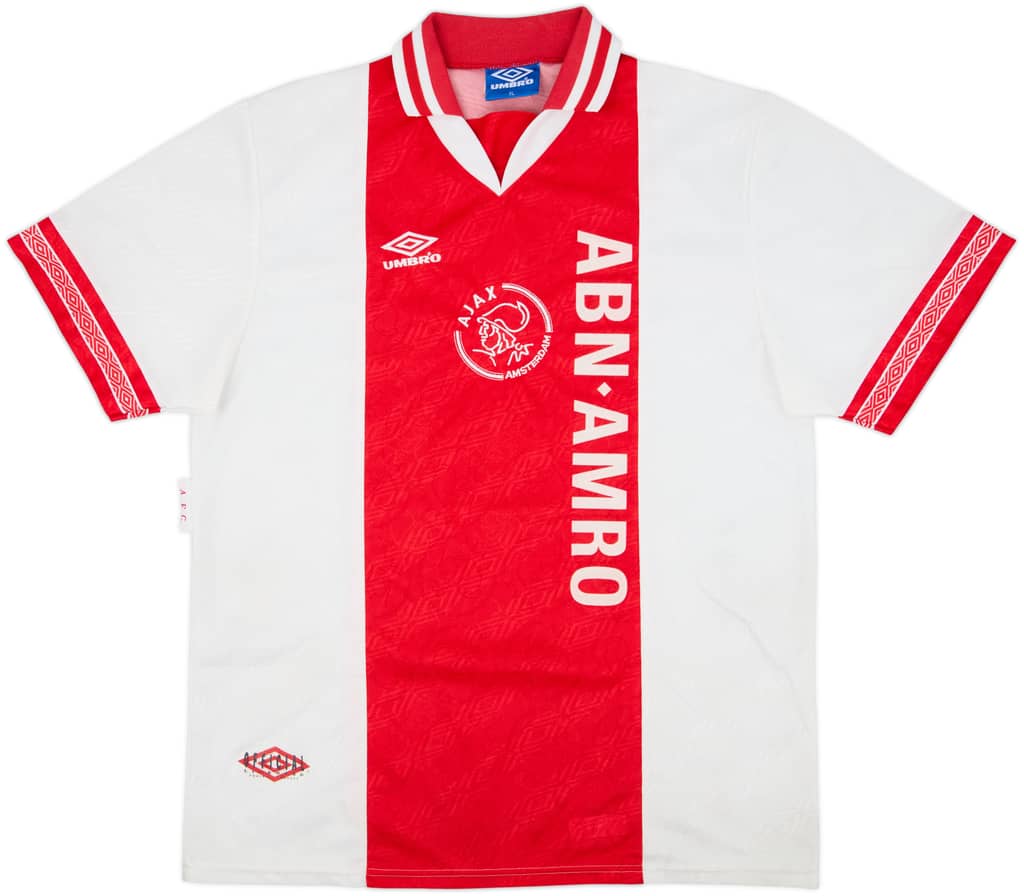 1994-95 Ajax Home Shirt - 8/10 - (XL)