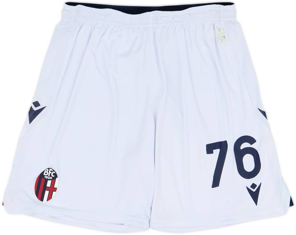 2019-20 Bologna Pantalones cortos de visitante #76 - 10/10 - (XXL)