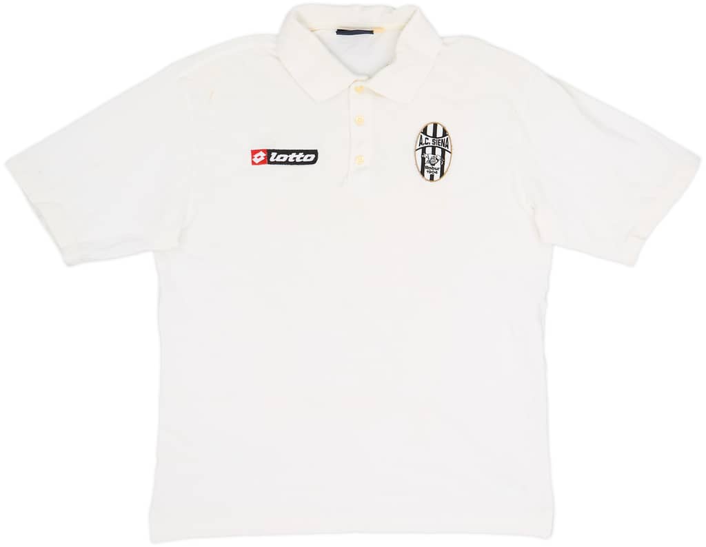 2001-02 AC Siena Lotto Polo Shirt - 6/10 - (XL)