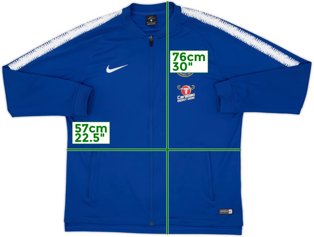 2017-18 Chelsea Nike Track Jacket - 8/10 - (XL)