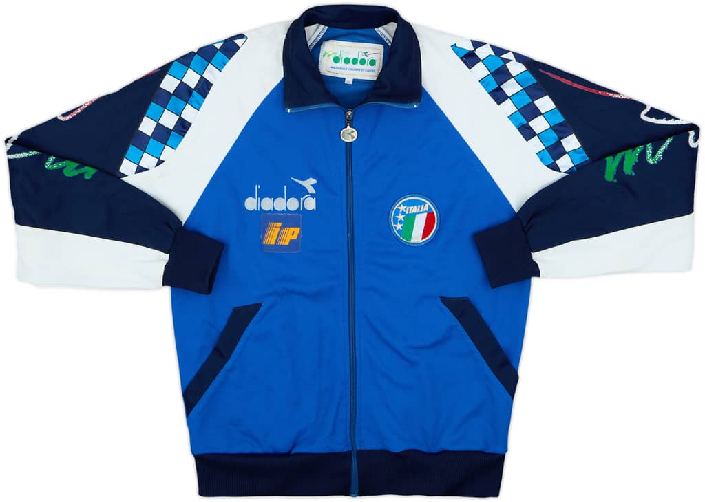 1990 Italy Diadora Track Jacket - 4/10 - (M)