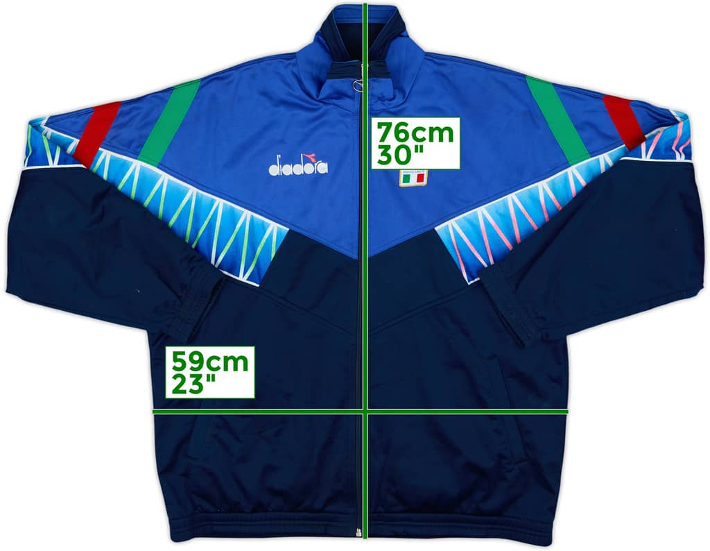 1994 Italy Diadora Track Jacket - 6/10 - (XL)