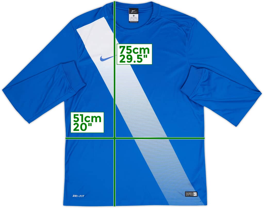 2015-16 Nike Template L/S Shirt - 9/10 - (M)