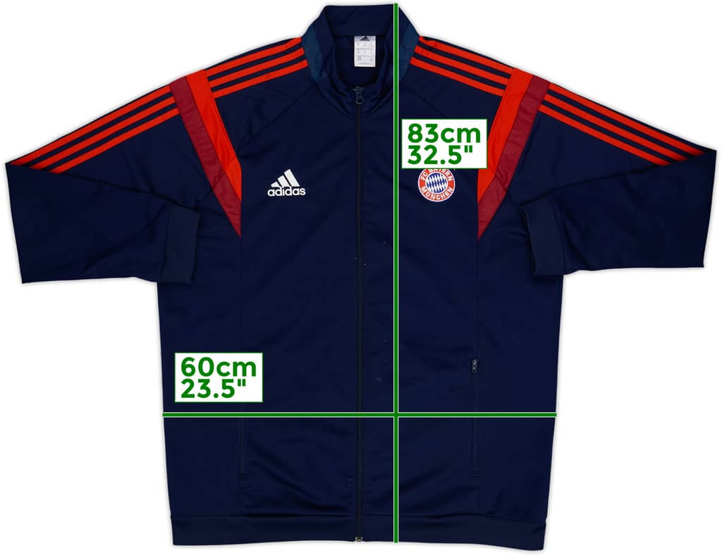 2014-15 Bayern Munich adidas Track Jacket - 6/10 - (XL)