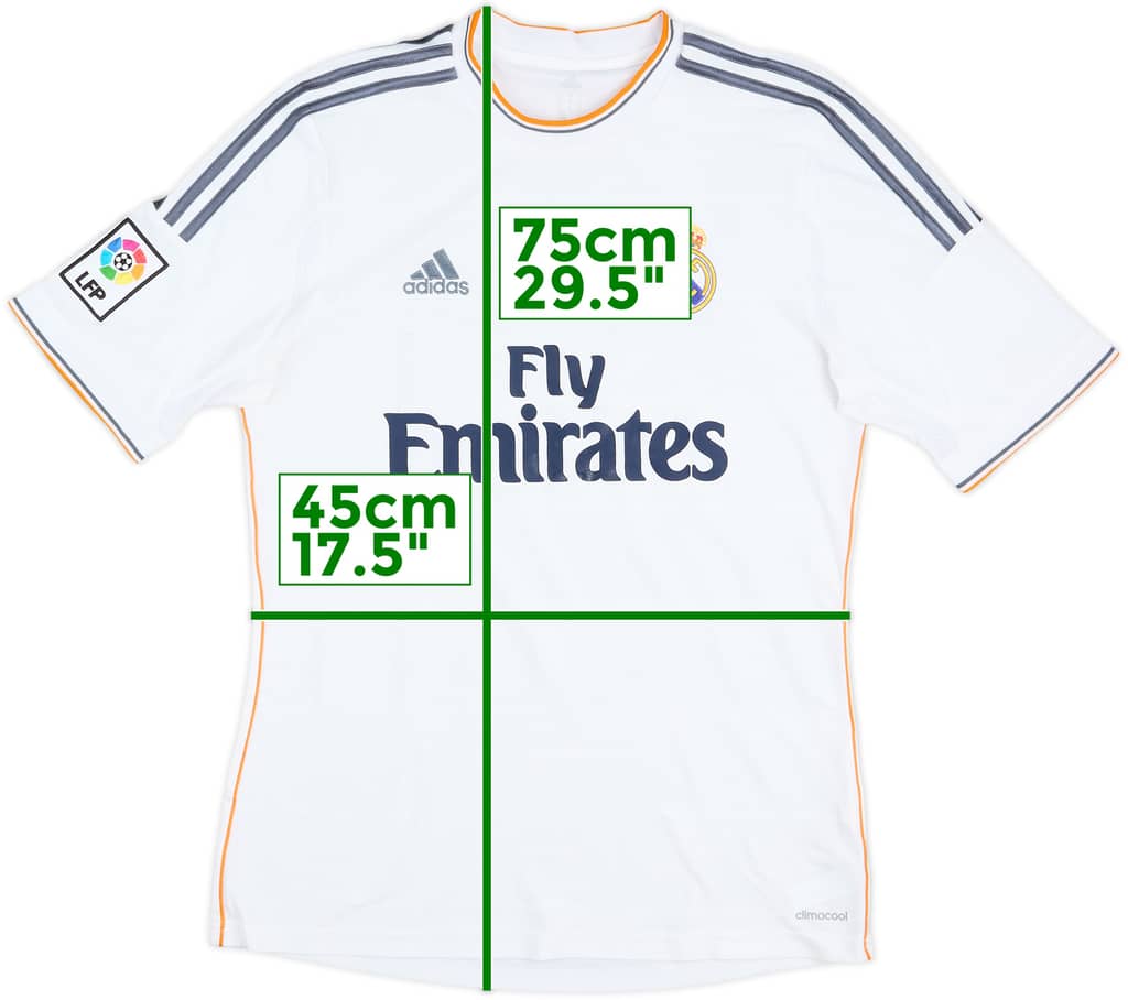 2013-14 Real Madrid Home Shirt - 5/10 - (M)