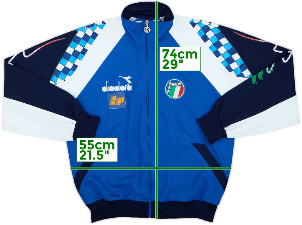 1990 Italy Diadora Track Jacket - 7/10 - (L)