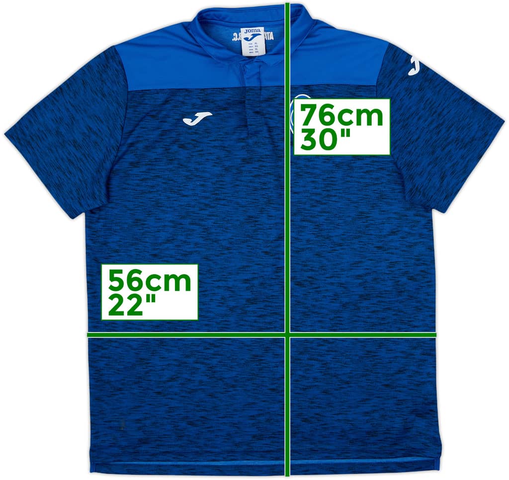 2019-20 Atalanta Joma Polo Shirt - 8/10 - (XL)