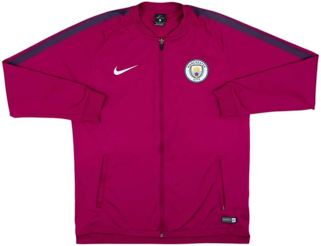2017-18 Manchester City Nike Track Jacket - 8/10 - (L)