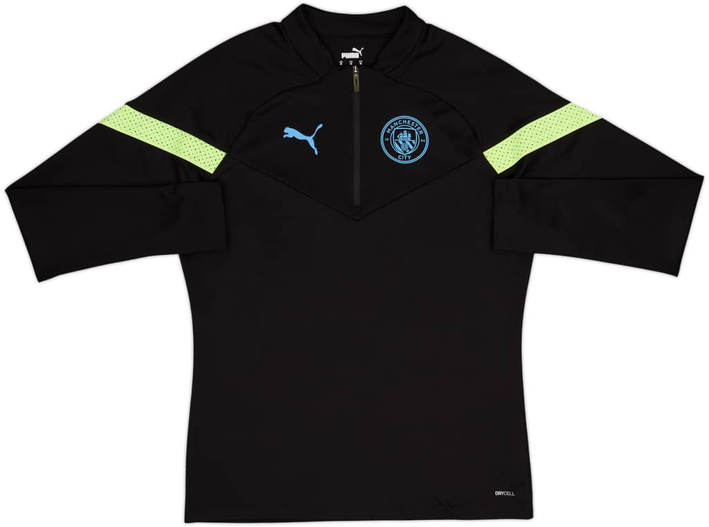 Top de entrenamiento 1/4 Zip Puma del Manchester City 2022-23 - 8/10 - (M)