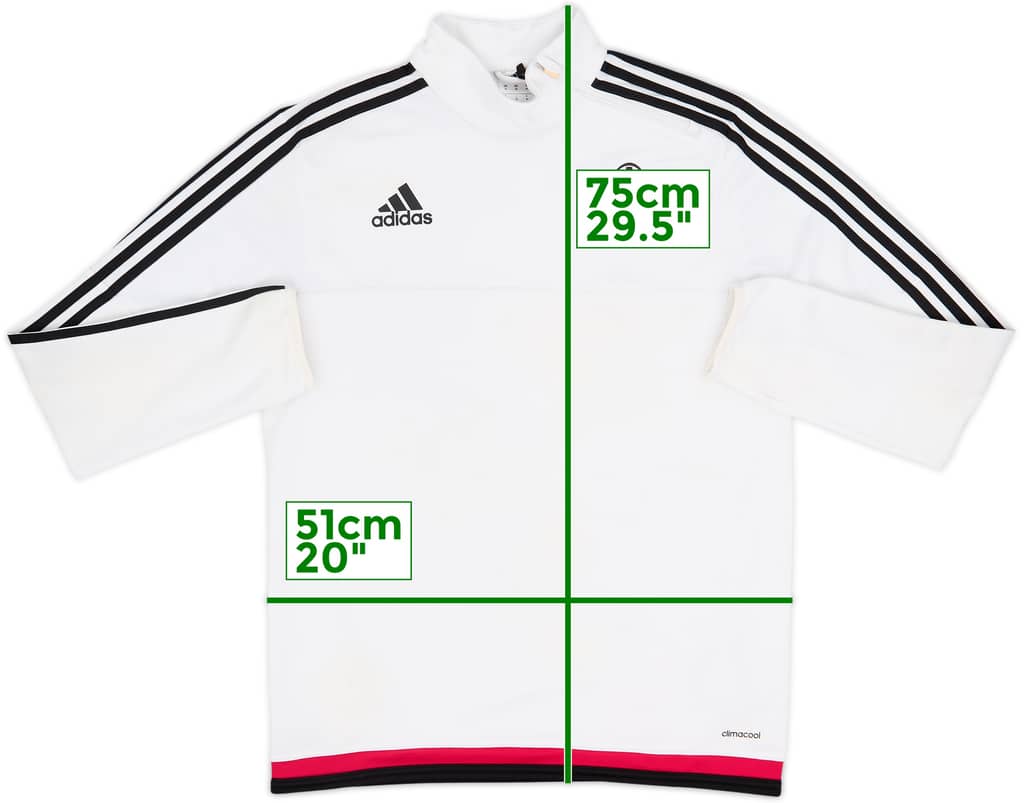 2015-16 Juventus adidas 1/4 Zip Training Top - 6/10 - (M)