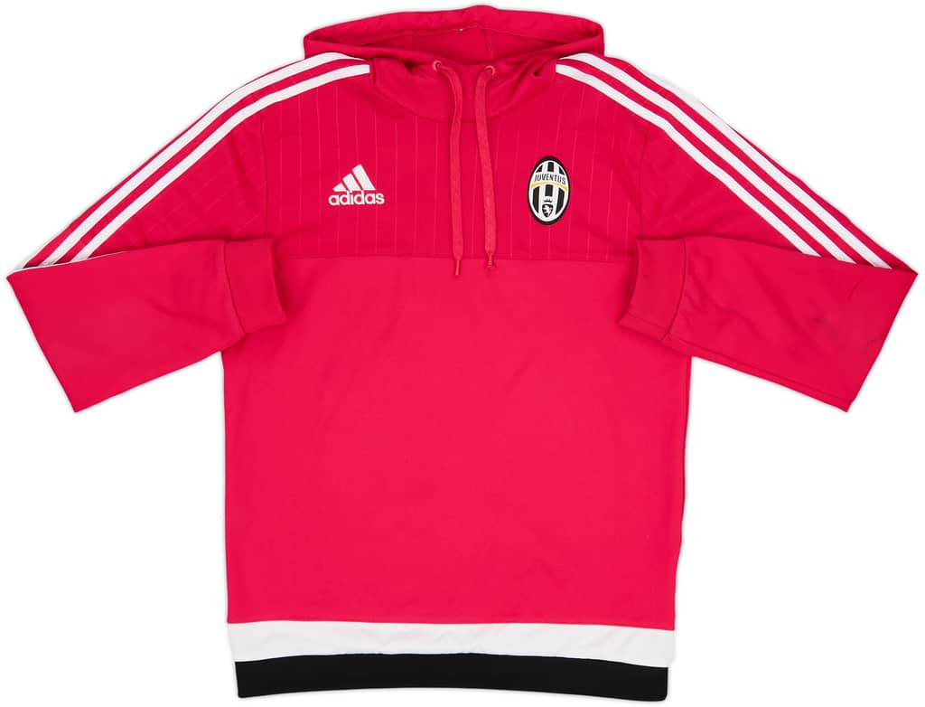 2015-16 Juventus adidas Hooded Top - 8/10 - (S)