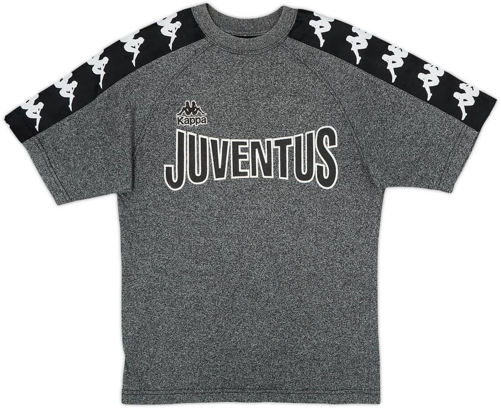 1998-99 Juventus Kappa Cotton Tee - 8/10 - (XL.Boys)