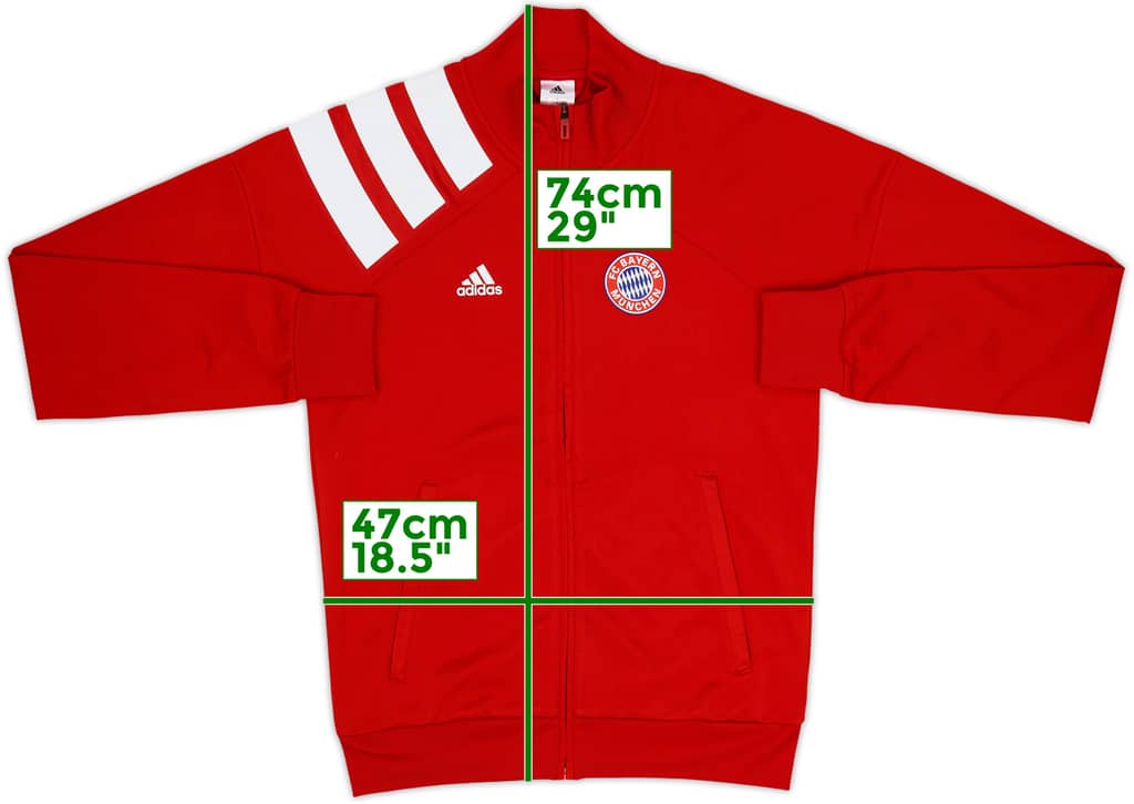 2017-18 Bayern Munich adidas Track Jacket - 8/10 - (S)