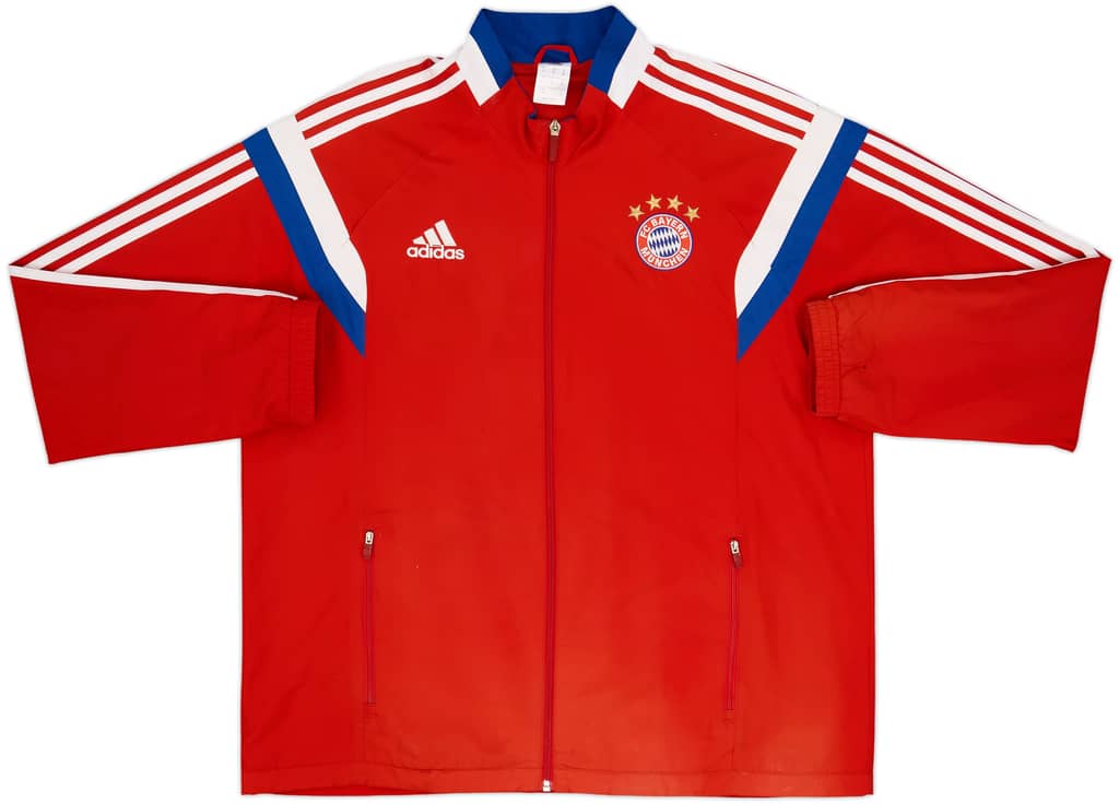 2014-15 Bayern Munich adidas Track Jacket - 6/10 - (XL)