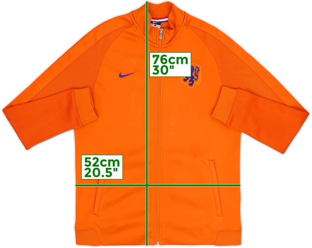 2016-18 Netherlands Nike Track Jacket - 5/10 - (L)