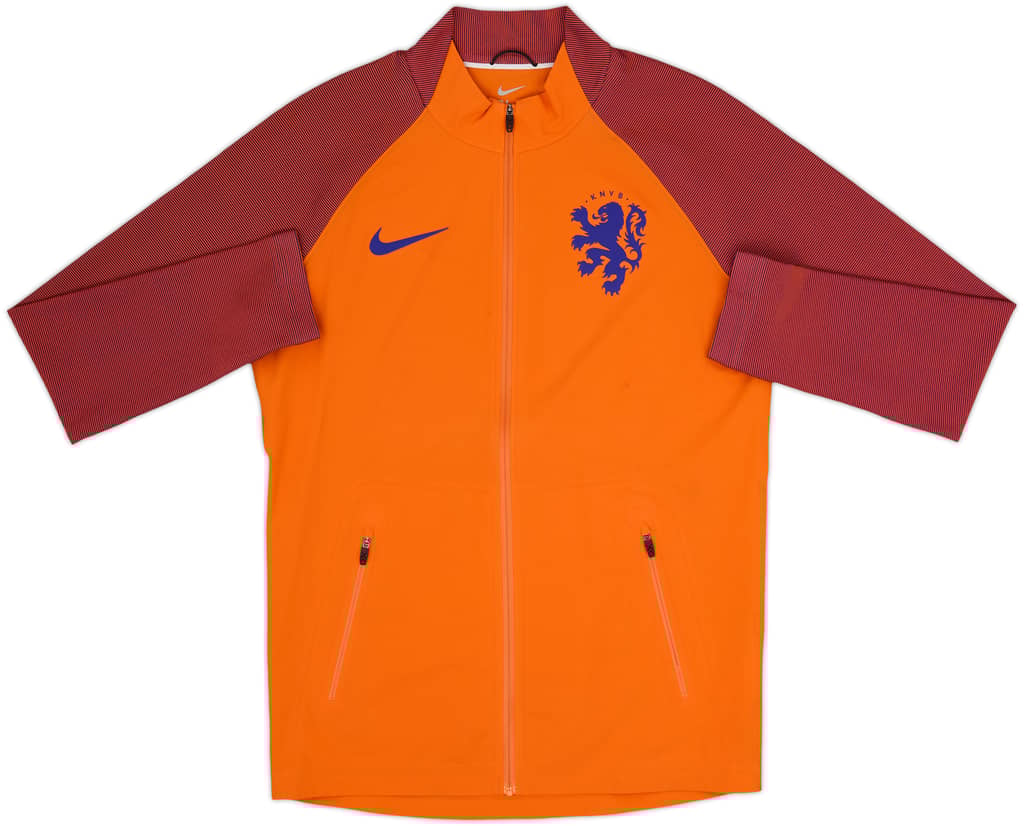 2016-18 Netherlands Player Issue Nike Track Jacket - 7/10 - (S)