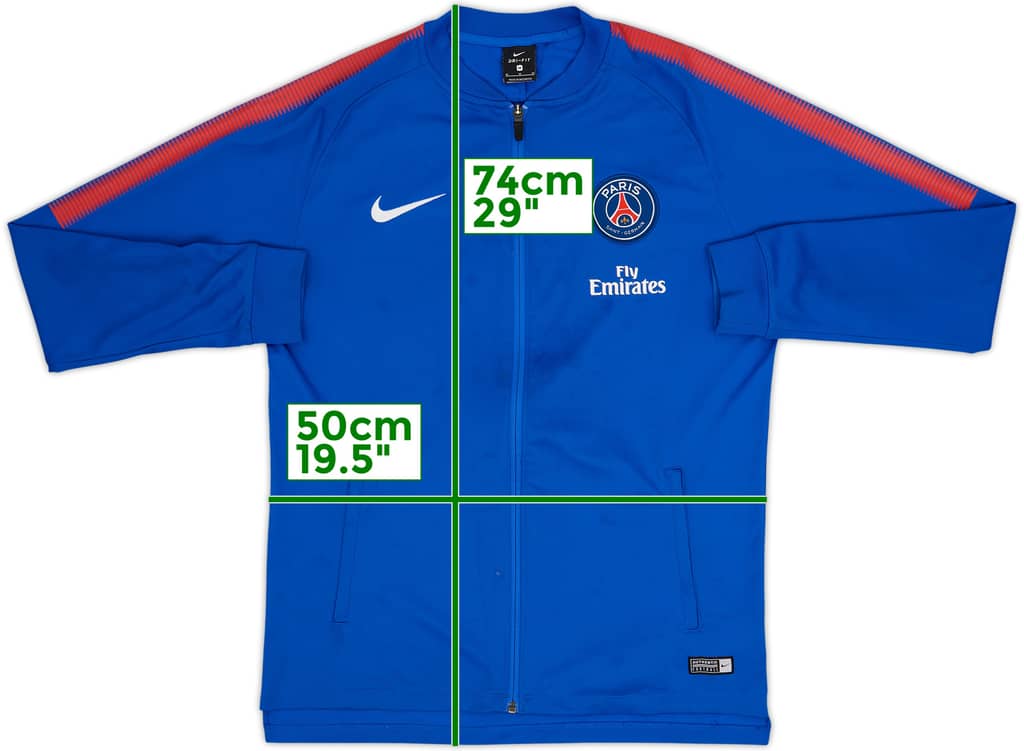 2018-19 Paris Saint-Germain Nike Track Jacket - 6/10 - (M)