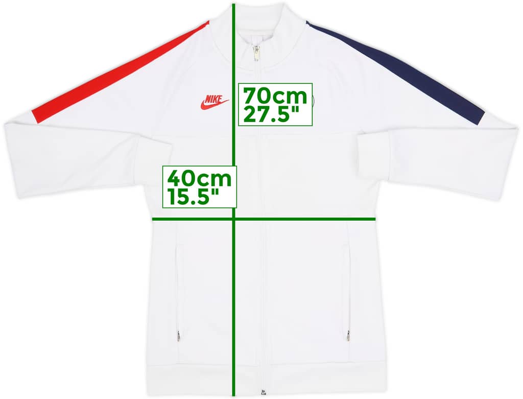 2019-20 Paris Saint-Germain Nike Track Jacket - 8/10 - (Women's S)