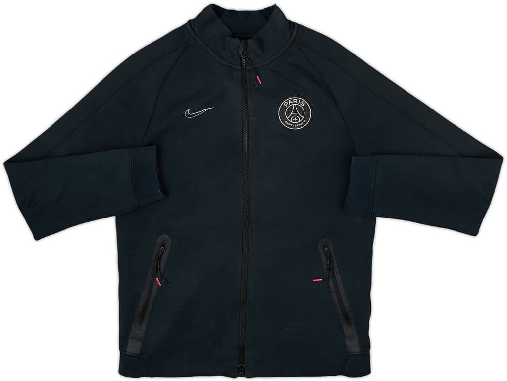 2015-16 Paris Saint-Germain Nike Tech Fleece Track Jacket - 6/10 - (S)