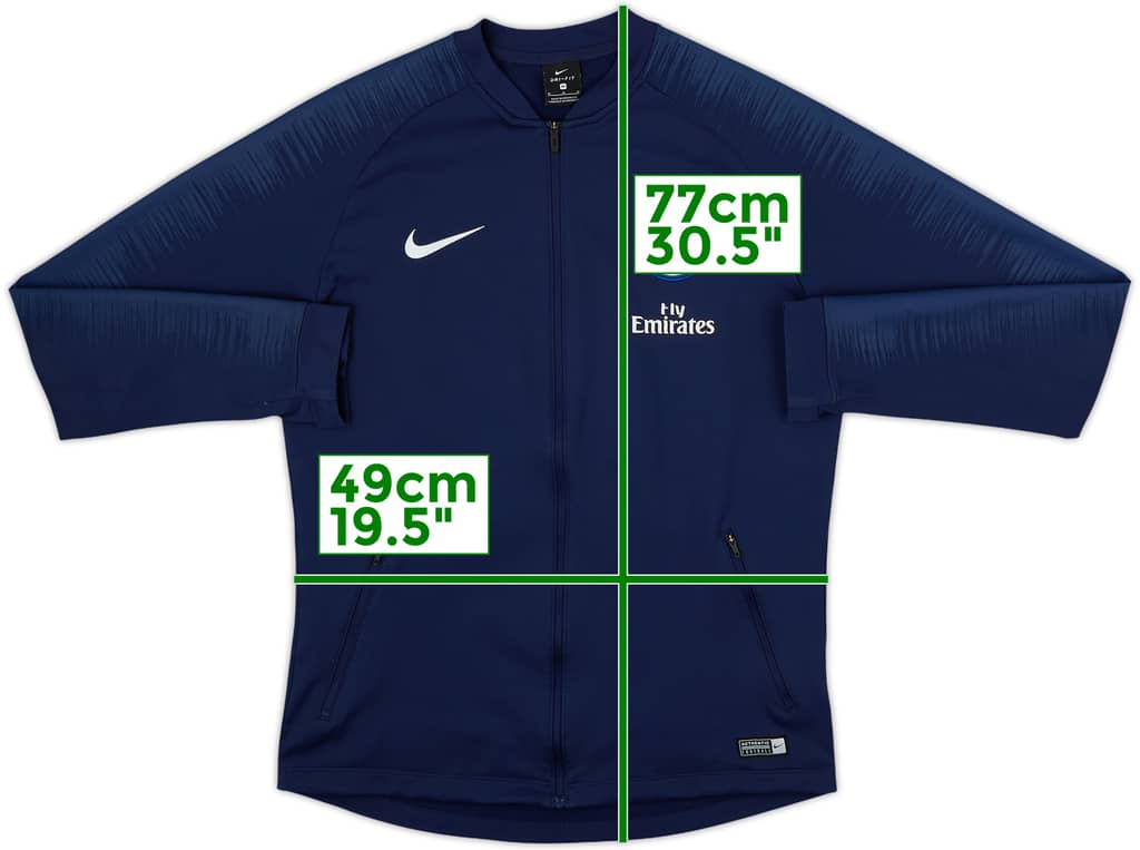2018-19 Paris Saint-Germain Nike Track Jacket - 6/10 - (M)