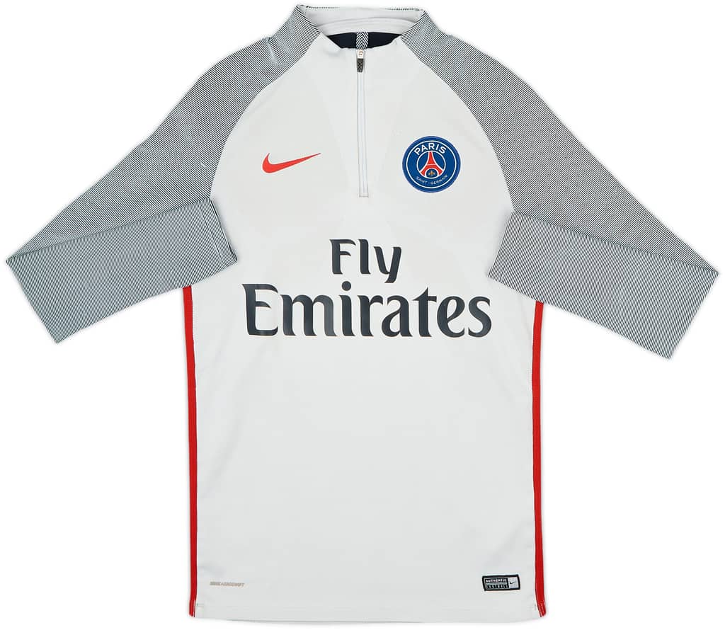 2016-17 Paris Saint-Germain Nike Aeroswift 1/4 Zip Training Top - 5/10 - (S)